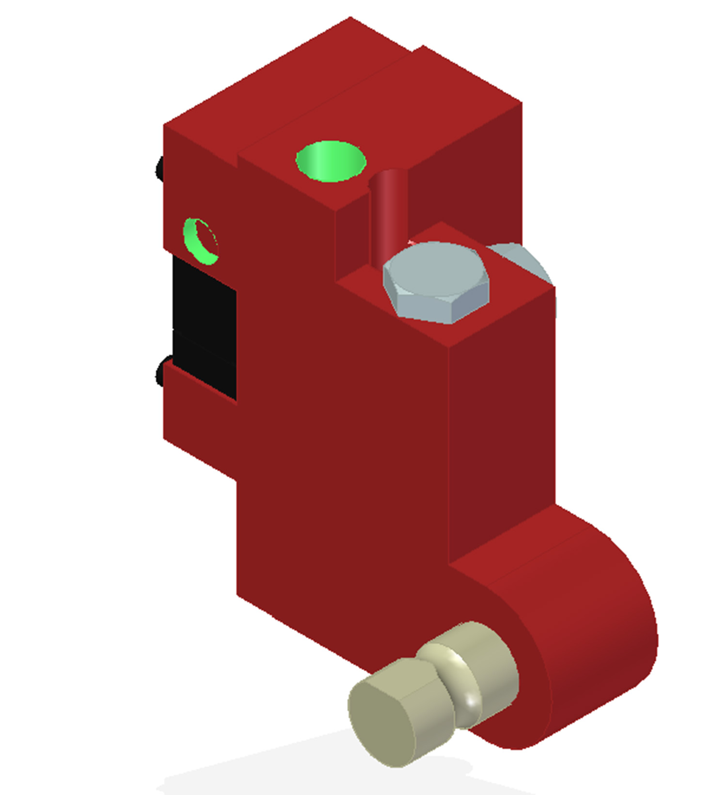 Piab Vacuum Check Valve VT-1H Vacustat with COAX®, G threads, Lock pin 16, Right hand connection