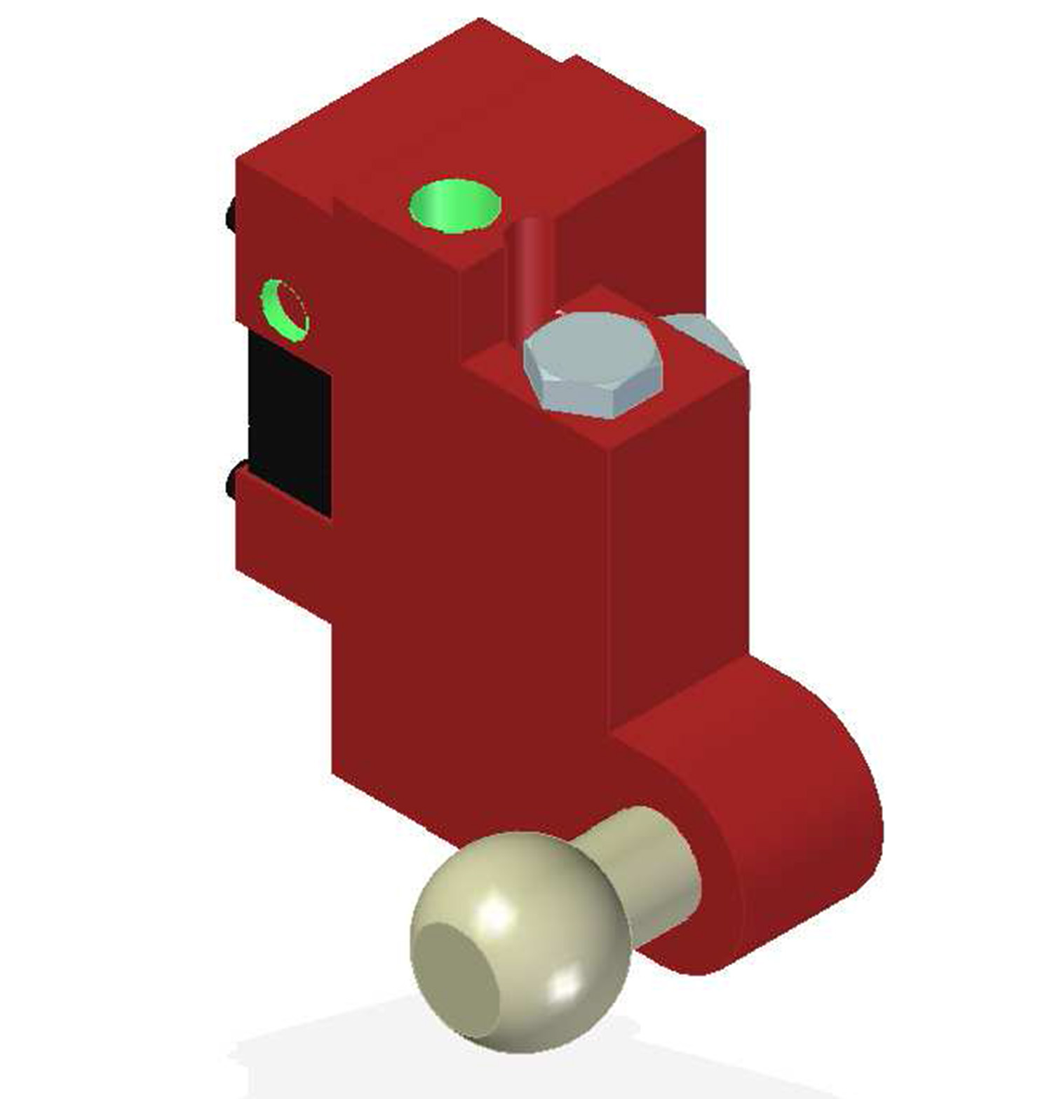 Piab Vacuum Check Valve VT-1H Vacustat with COAX®, G threads, Ball joint 16, Right hand connection