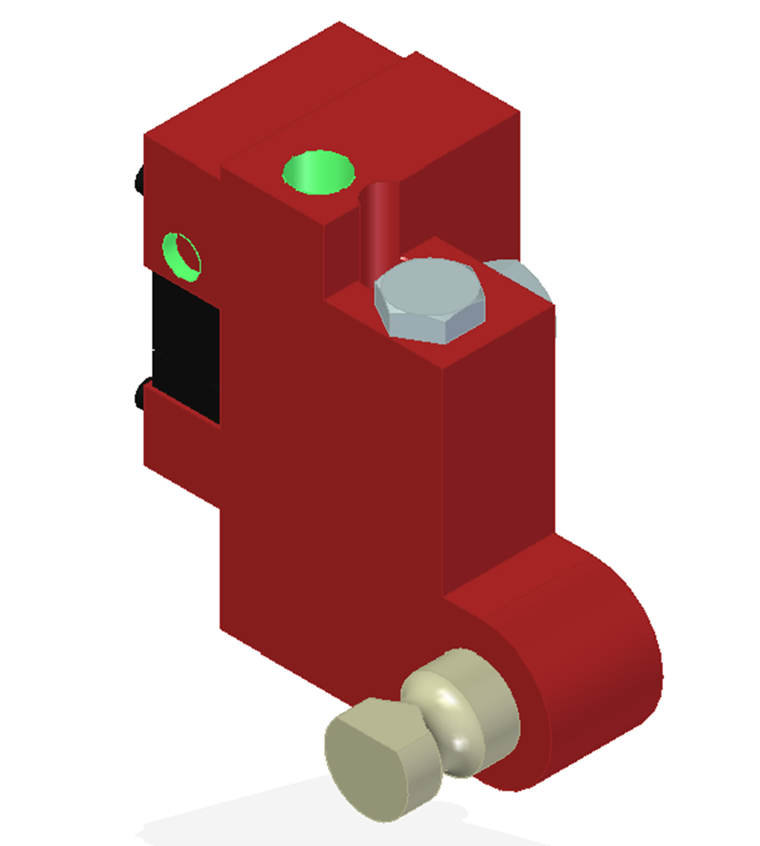 Piab Vacuum Check Valve VT-1H Vacustat with COAX®, G threads, Lock pin 19, Right hand connection