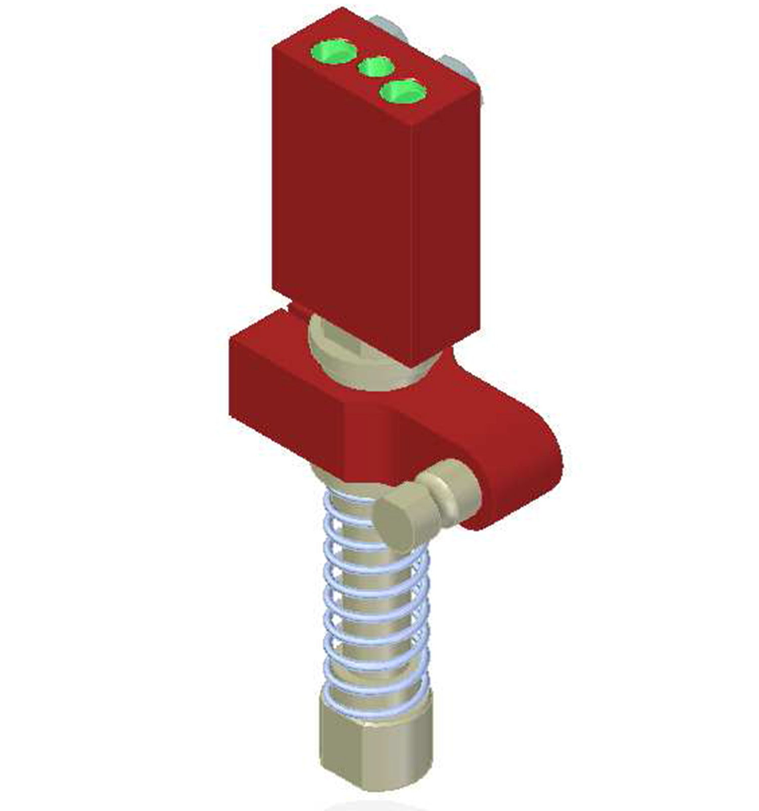 Piab Vacuum Check Valve VT-1H with level compensator, G threads, Lock pin 16, Right hand connection