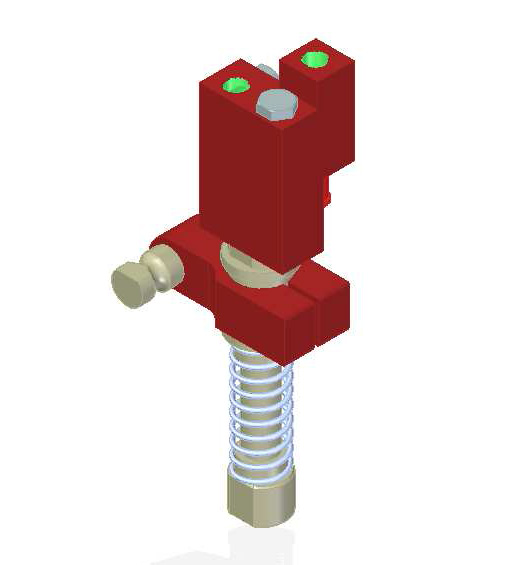 Piab Vacuum Check Valve VT-1H COAX® with level compensator, G threads, Lock pin 19, Left hand connec