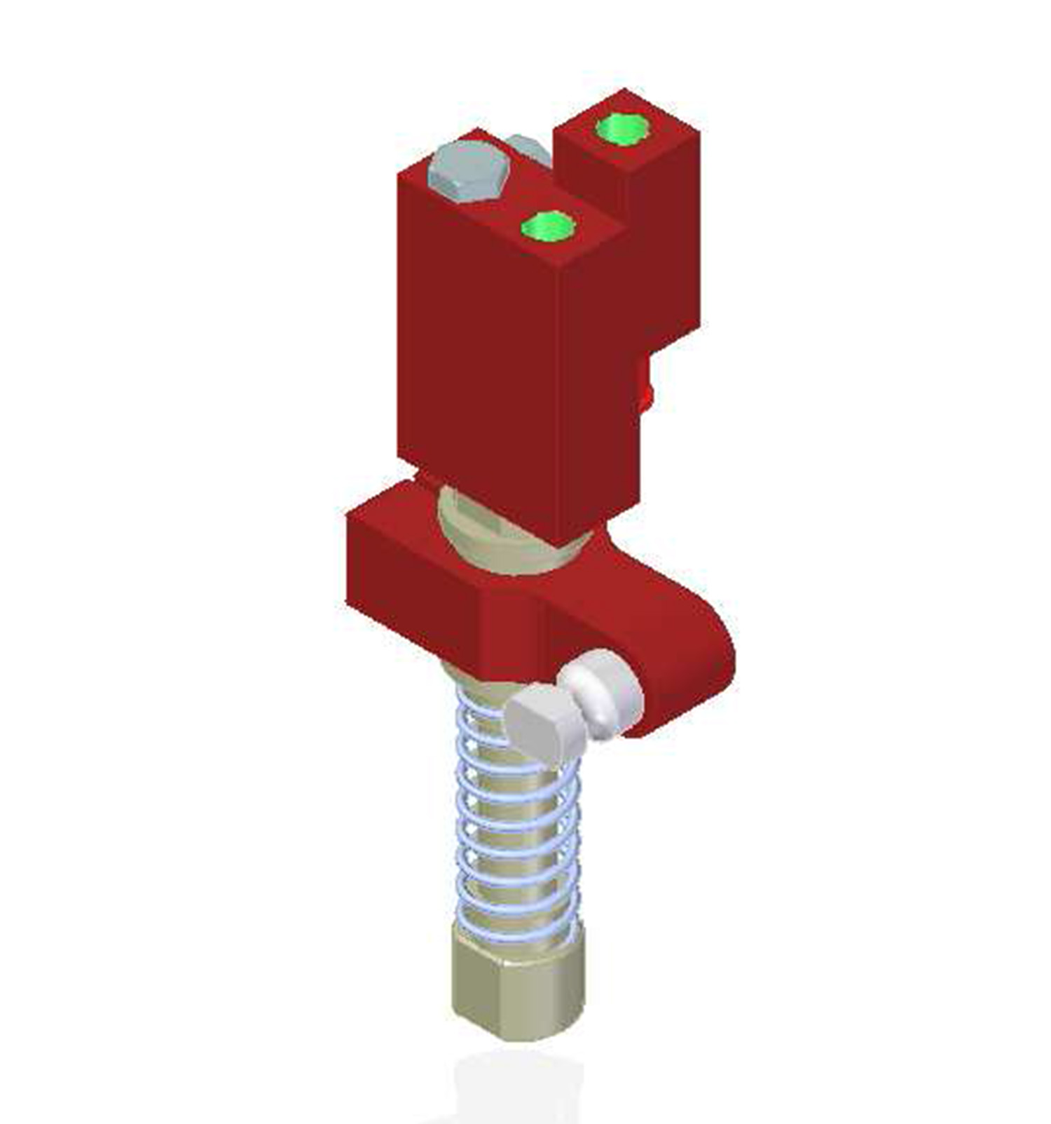 Piab Vacuum Check Valve VT-1H COAX® with level compensator, G threads, Lock pin 19, Right hand conne