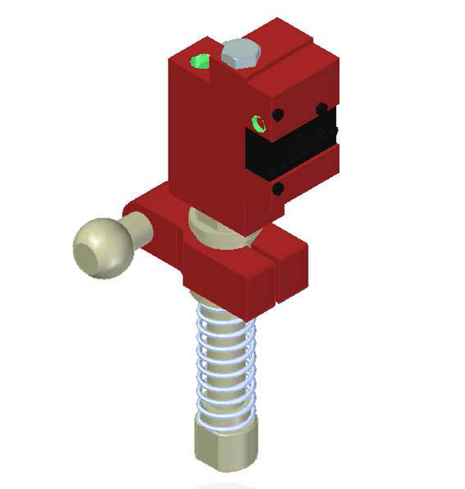 Piab Vacuum Check Valve VT-1H Vacustat with COAX® with level compensator, G threads, Ball joint, Lef