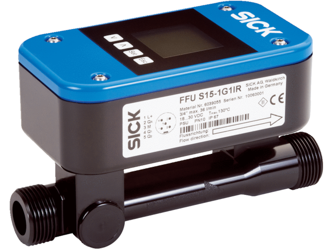 Sick FFUS10-1N1IO Flow Sensor