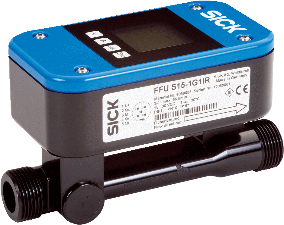 Sick 6041249 / FFUS15-1G1IO Flow Sensor