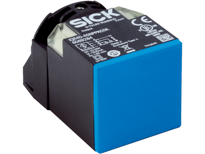 Sick IQR40-45NPSKC0K Proximity Sensor