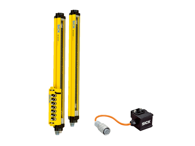 Sick MSLZ with MSM to M4000 Advanced A/P with UE403 2/500 upgrade kit Safety Scanner