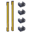 Sick UNIV DETEC4 KIT 1800 MM, 30 MM W/O LED Safety Light Curtain 