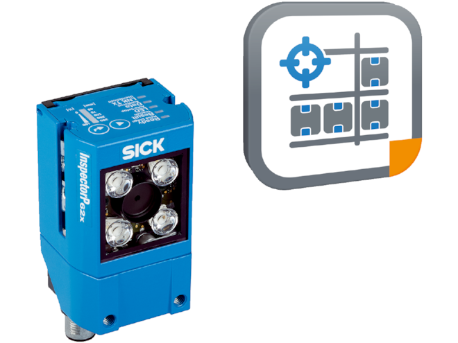 SICK InspectorP Rack Fine Positioning Series Machine Vision Camera