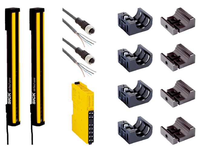 Sick deTec2 Core Set 30/1650 Safety Light Curtain