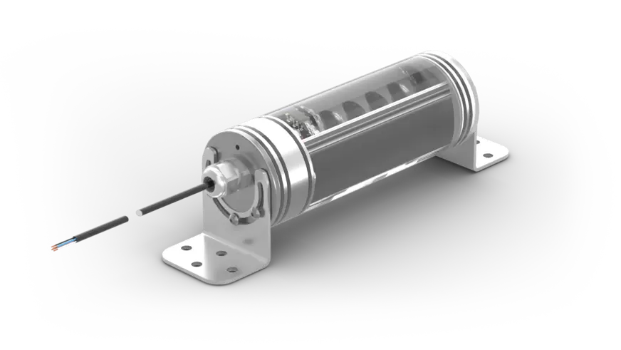 Wenglor LB9R101 Bar Light IP69K Red light, 125 mm