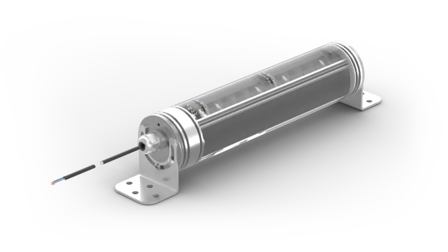Wenglor LB9R201 Bar Light IP69K Red light, 250 mm
