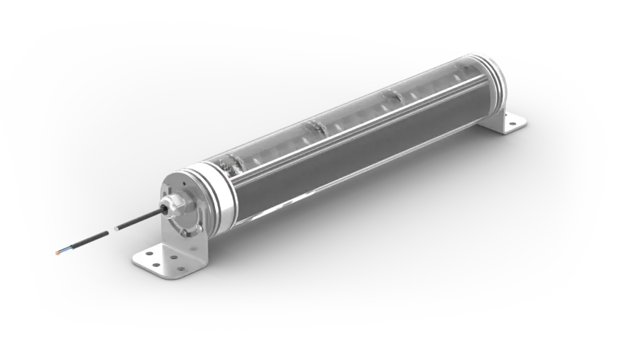 Wenglor LB9R301 Bar Light IP69K Red light, 375 mm