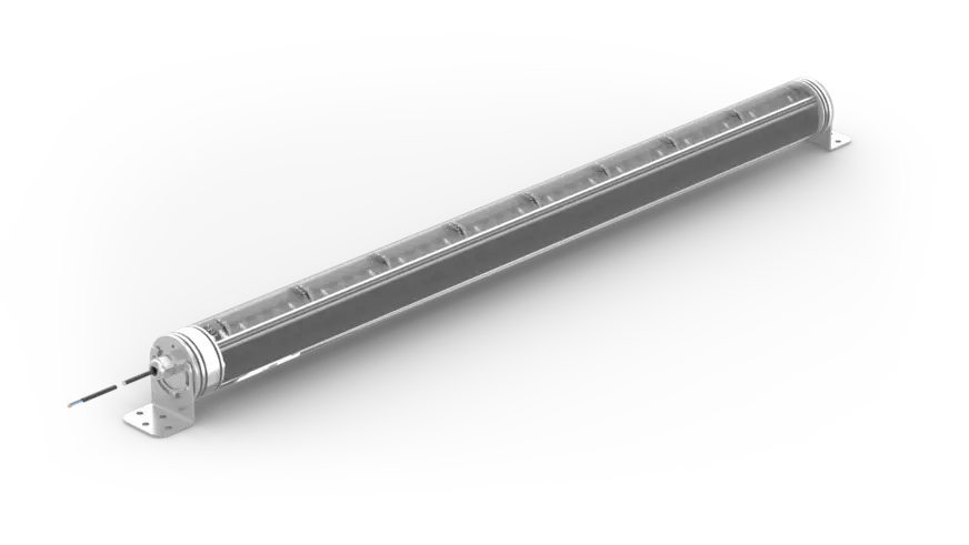 Wenglor LB9R901 Bar Light IP69K red light, 1000 mm