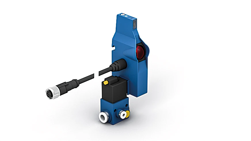 Wenglor OPT1502 Reflex Sensor with background suppression electronic