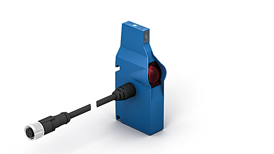 Wenglor OPT1544 Reflex Sensor with background suppression electronic