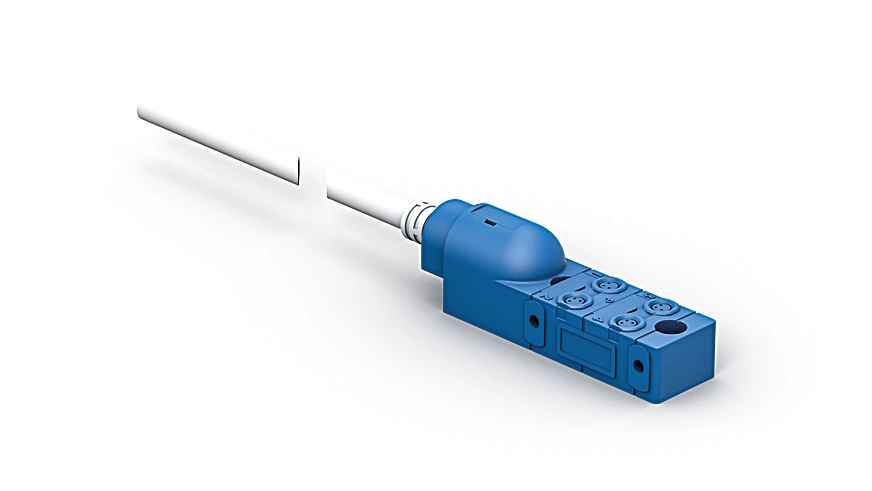 Wenglor ZAA08R501 Connection Box for M8 × 1; 3-pin; 4 Ports