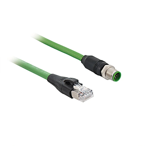 Wenglor ZC1V002 Connection Cable M12 × 1; 8-pin, X-coding - RJ45; 8-pin