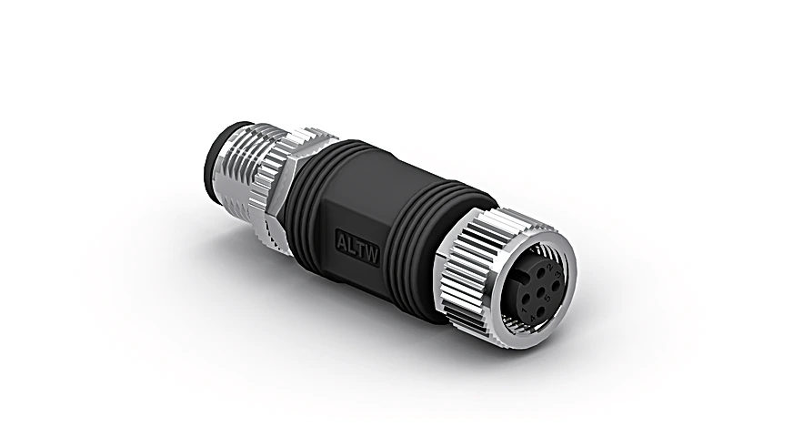 Wenglor ZC4P003 Adapter socket M12 × 1.5-pin – plug M12 × 1.8-pin