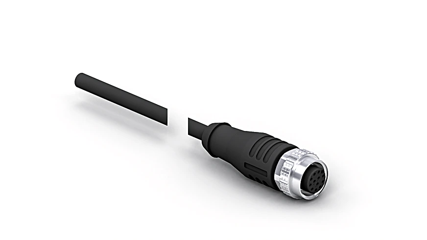 Wenglor ZDCL008 Connection Line M12 × 1; 12-pin