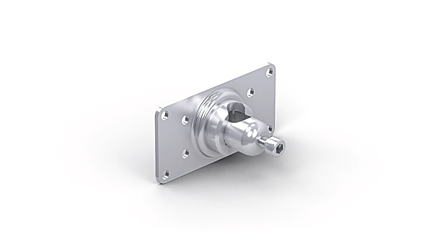 Wenglor ZLSZ001 Mounting for hole pattern 35 × 80 mm / 20 × 50 mm