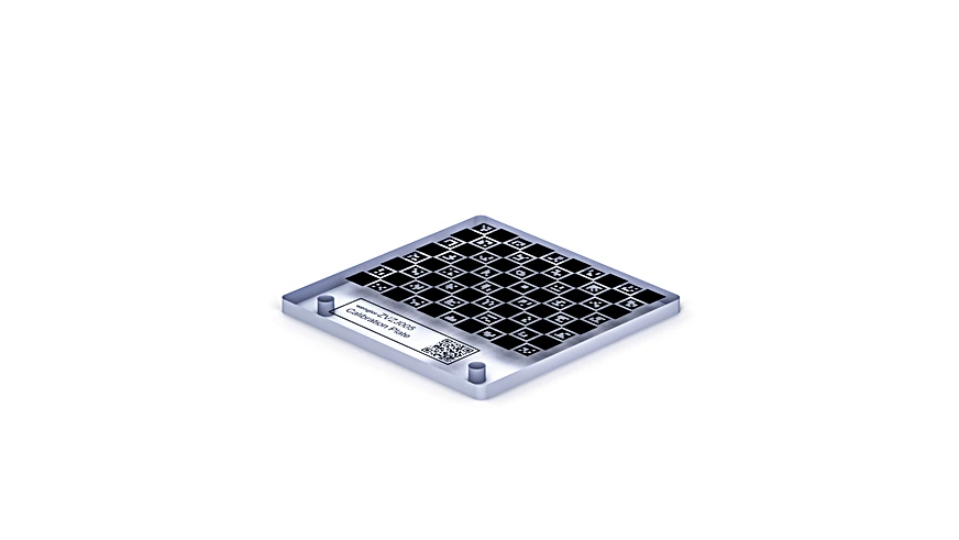 Wenglor ZVZJ005 Calibration Plate 48 × 60 mm, glass