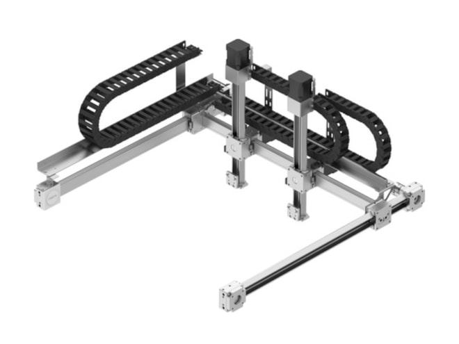Festo EXCL-15-400-700-Z2-200-200-GF-ST-R-1-EK-M6-AN Three-dimensional Gantry