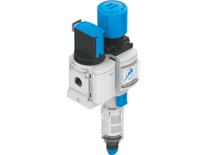 Festo MS4-EM1FR-1/4-D6-C-P-VC-AG-BAR-WPE-B Service Unit