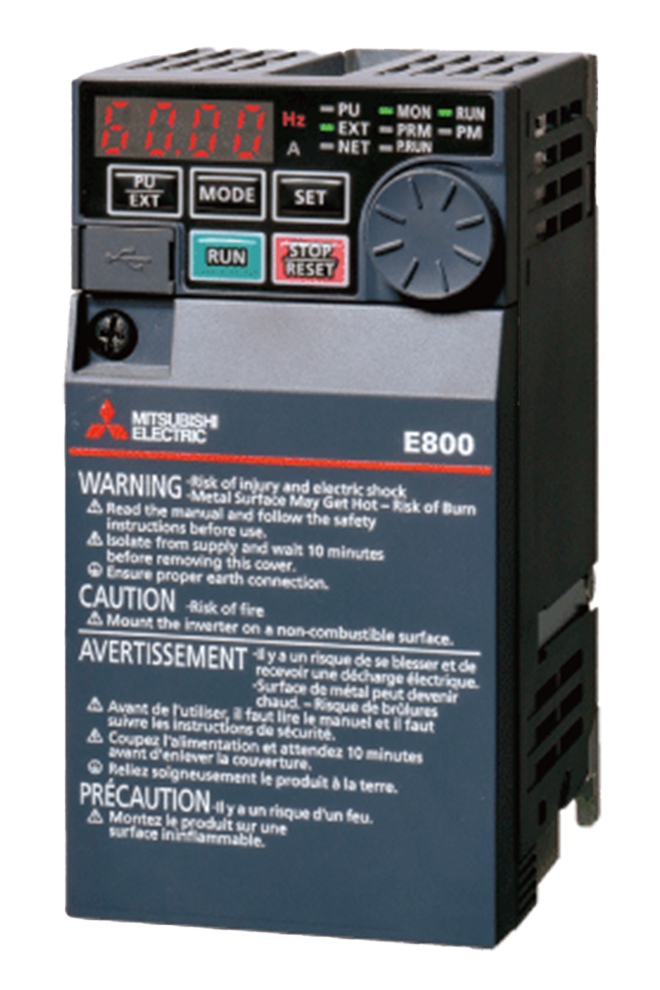 Mitsubishi FREQROL-E800 Series Variable Frequency Drive