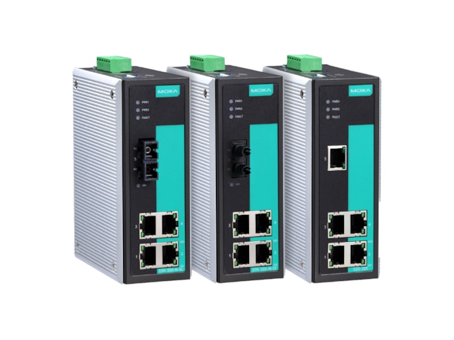 Moxa EDS-305 5-Port Unmanaged Ethernet Switch