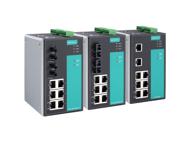 Moxa EDS-508A Series 8-Port Managed Ethernet Switch