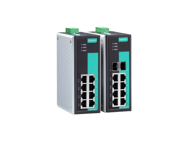 Moxa EDS-G308 Series 8-Port Unmanaged Ethernet Switch